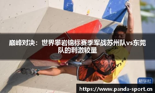 巅峰对决：世界攀岩锦标赛季军战苏州队vs东莞队的刺激较量